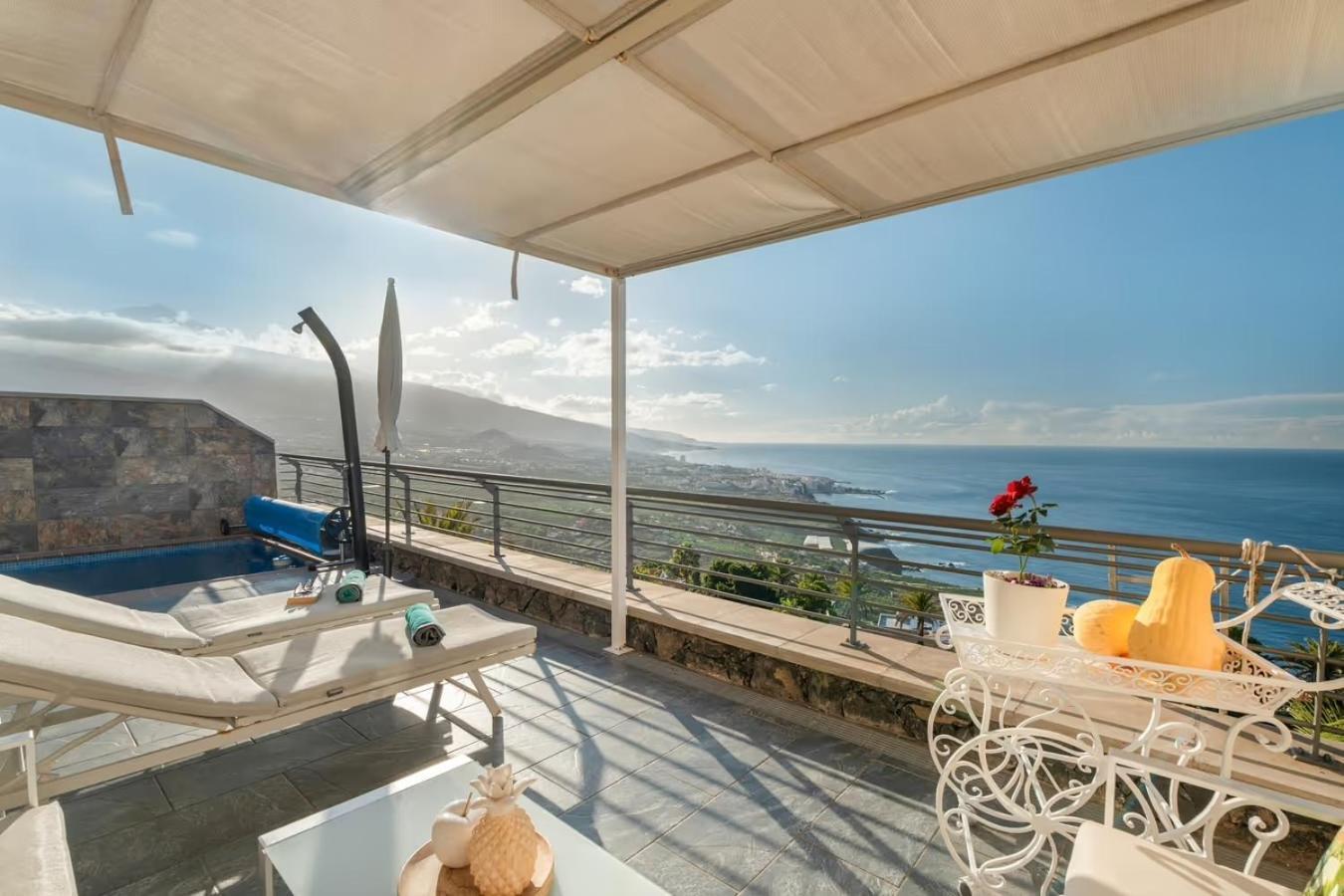 Villa Golden Horizon Con Piscina Privada Climatizada Santa Ursula  Ngoại thất bức ảnh