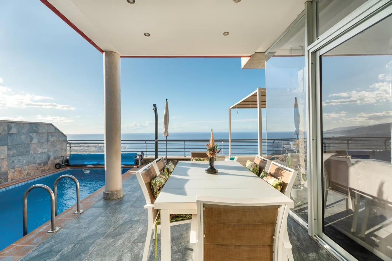 Villa Golden Horizon Con Piscina Privada Climatizada Santa Ursula  Ngoại thất bức ảnh