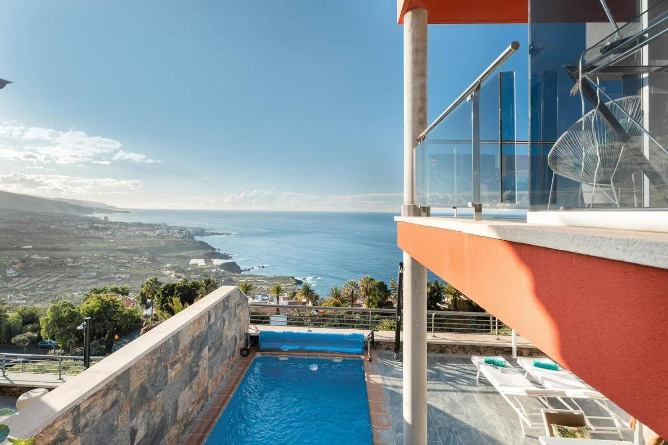Villa Golden Horizon Con Piscina Privada Climatizada Santa Ursula  Ngoại thất bức ảnh