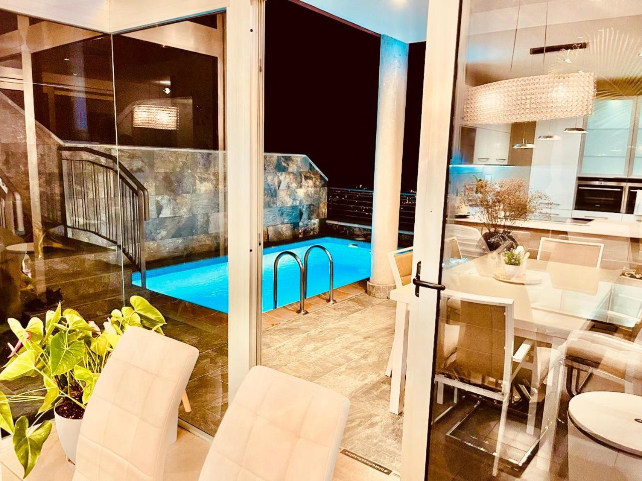 Villa Golden Horizon Con Piscina Privada Climatizada Santa Ursula  Ngoại thất bức ảnh